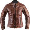 Men Biker Vintage Motorcycle Cafe Racer Brown Distressed Leather Jacket