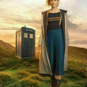 Torrid Her Universe 13th DOCTOR WHO Thirteenth BBC Cosplay Trench Long Coat