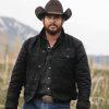 Men Cole Hauser Yellowstone Jacket Rip Wheeler Kevin Costner Cowboy Cotton Jacket