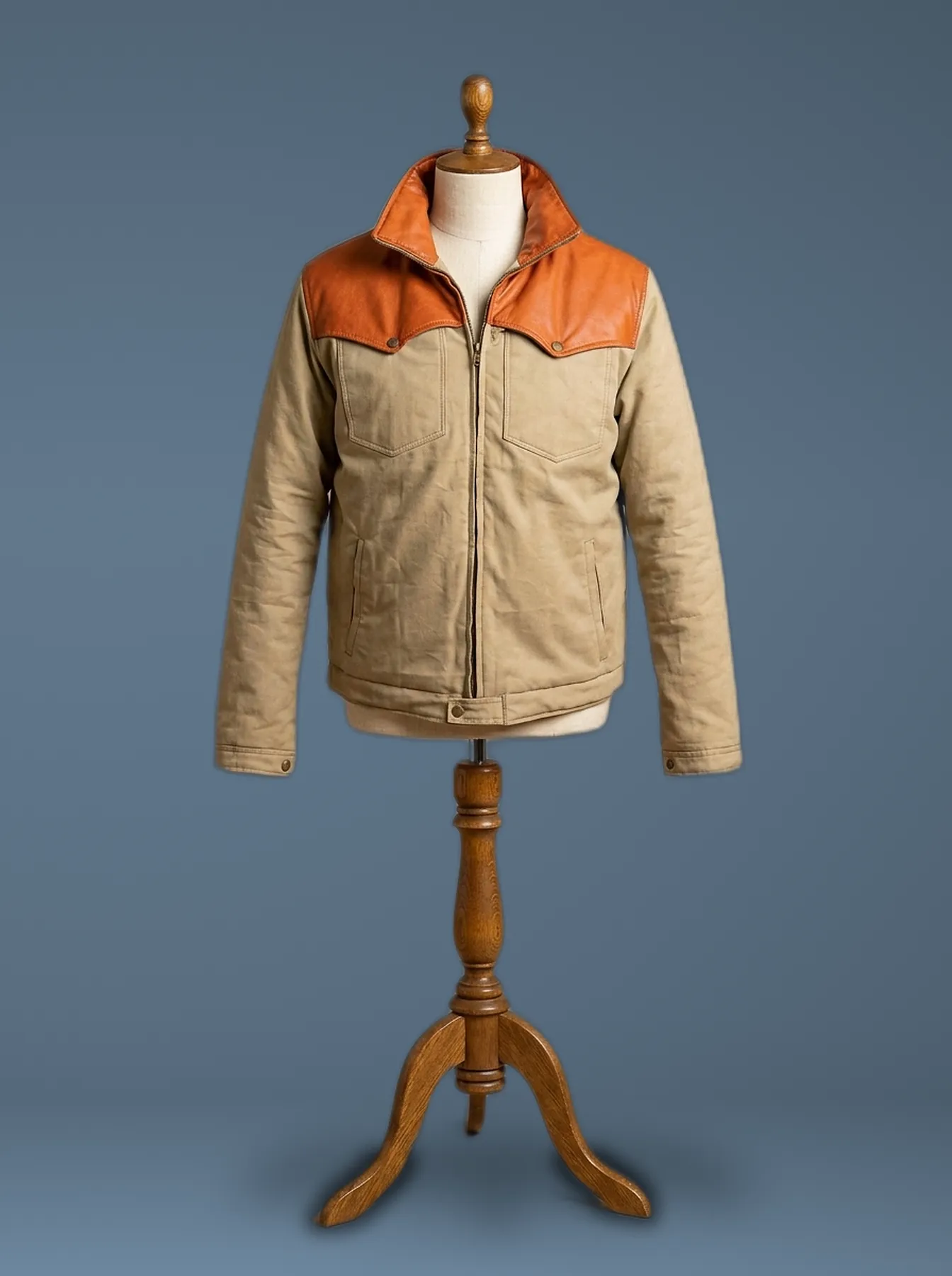 New Kevin Costner Yellowstone Series Jacket John Dutton, front view