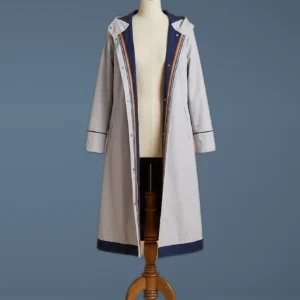 Torrid Her Universe 13th Doctor Who Thirteenth Bbc Cosplay Trench Long Coat, front view