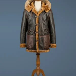 WWII B-7 Flying Parka Jacket, front view